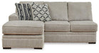 Calnita Sectional with Chaise - Aras Mattress And Furniture(Las Vegas, NV)