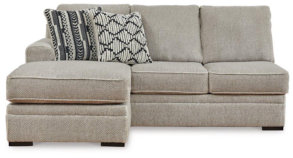 Calnita Sectional with Chaise - Aras Mattress And Furniture(Las Vegas, NV)