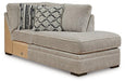 Calnita Sectional with Chaise - Aras Mattress And Furniture(Las Vegas, NV)