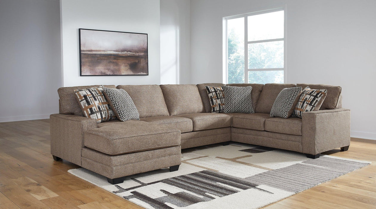 Cannonbrook Sectional with Chaise - Aras Mattress And Furniture(Las Vegas, NV)
