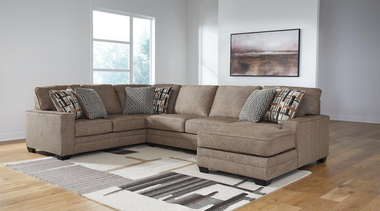 Cannonbrook Sectional with Chaise - Aras Mattress And Furniture(Las Vegas, NV)