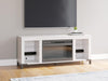 Brollevi 60" TV Stand with Electric Fireplace - Aras Mattress And Furniture(Las Vegas, NV)