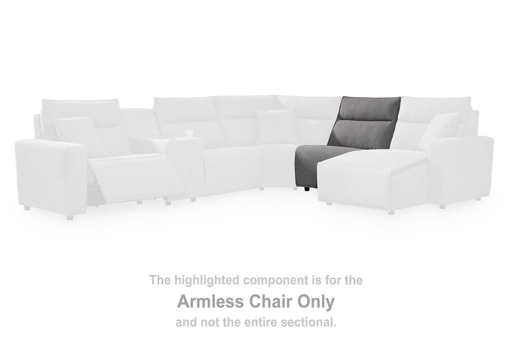 Modmax II Power Reclining Sectional with Audio Consoles - Aras Mattress And Furniture(Las Vegas, NV)