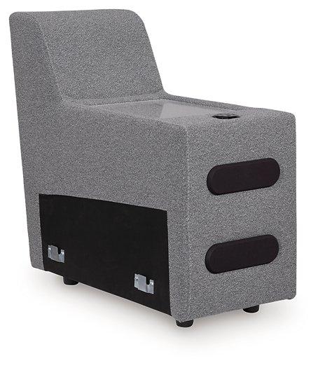 Modmax II Power Reclining Sectional with Audio Consoles - Aras Mattress And Furniture(Las Vegas, NV)