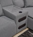Modmax II Power Reclining Sectional with Audio Consoles - Aras Mattress And Furniture(Las Vegas, NV)