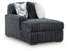 Midnight-Madness Sectional with Chaise - Aras Mattress And Furniture(Las Vegas, NV)