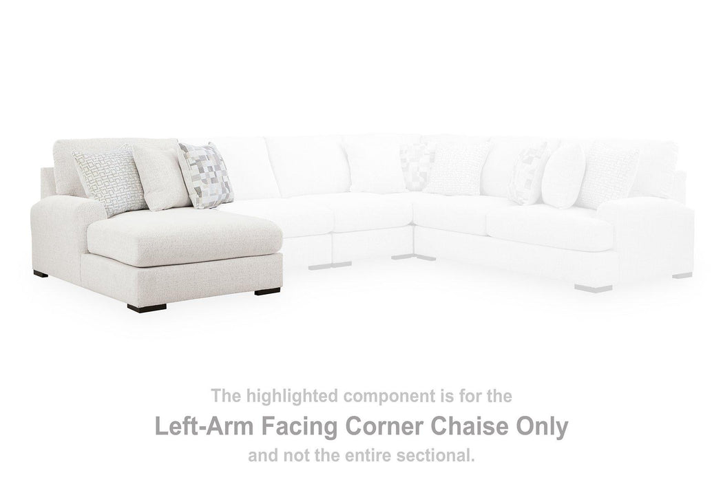Misty-Lakes Sectional with Chaise - Aras Mattress And Furniture(Las Vegas, NV)