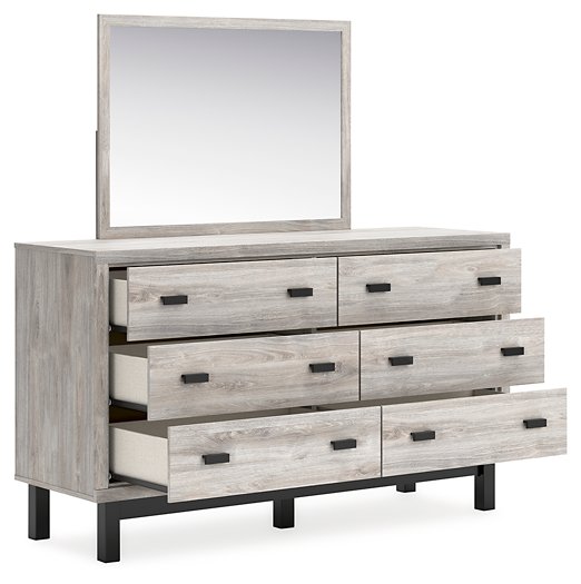 Vessalli Dresser and Mirror - Aras Mattress And Furniture(Las Vegas, NV)