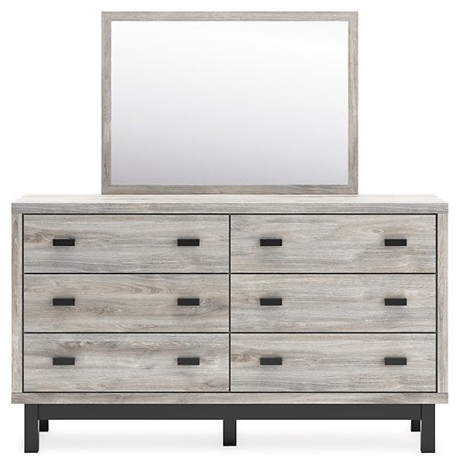 Vessalli Dresser and Mirror - Aras Mattress And Furniture(Las Vegas, NV)