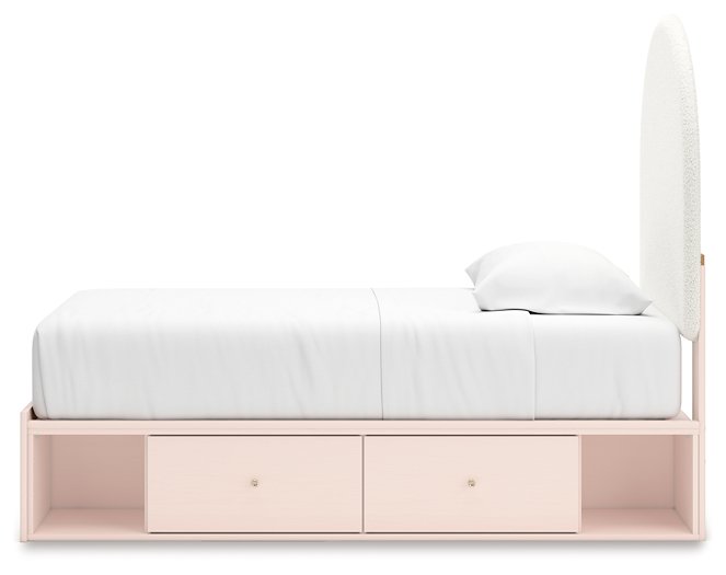 Wistenpine Upholstered Bed with Storage - Aras Mattress And Furniture(Las Vegas, NV)
