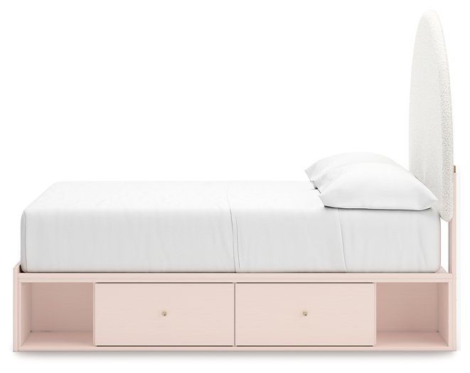 Wistenpine Upholstered Bed with Storage - Aras Mattress And Furniture(Las Vegas, NV)