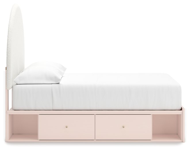 Wistenpine Upholstered Bed with Storage - Aras Mattress And Furniture(Las Vegas, NV)