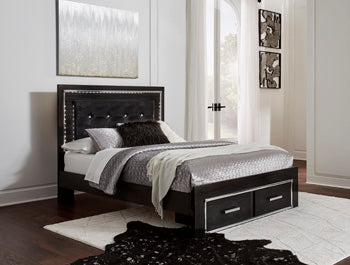 Kaydell Upholstered Bed with Storage - Aras Mattress And Furniture(Las Vegas, NV)
