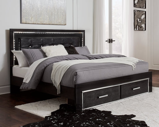 Kaydell Upholstered Bed with Storage - Aras Mattress And Furniture(Las Vegas, NV)