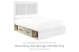 Cambeck Upholstered Panel Storage Bed - Aras Mattress And Furniture(Las Vegas, NV)