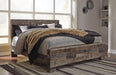 Derekson Bed with 4 Storage Drawers - Aras Mattress And Furniture(Las Vegas, NV)