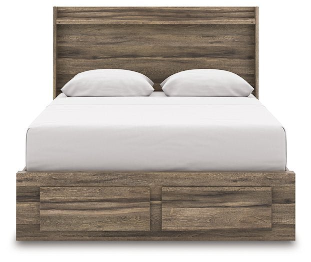 Elbrim Panel Storage Bed