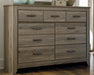 Zelen Dresser and Mirror - Aras Mattress And Furniture(Las Vegas, NV)