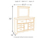 Juararo Dresser and Mirror - Aras Mattress And Furniture(Las Vegas, NV)