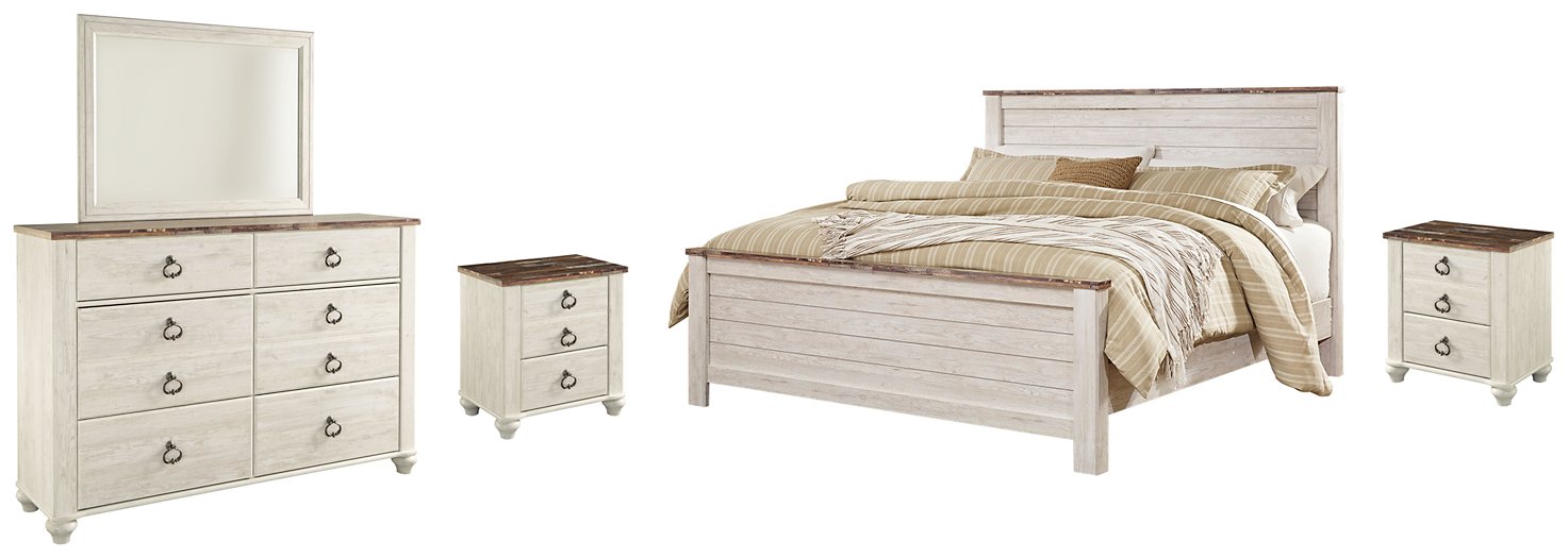 Willowton Bedroom Set - Aras Mattress And Furniture(Las Vegas, NV)