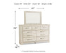 Bellaby Dresser and Mirror - Aras Mattress And Furniture(Las Vegas, NV)