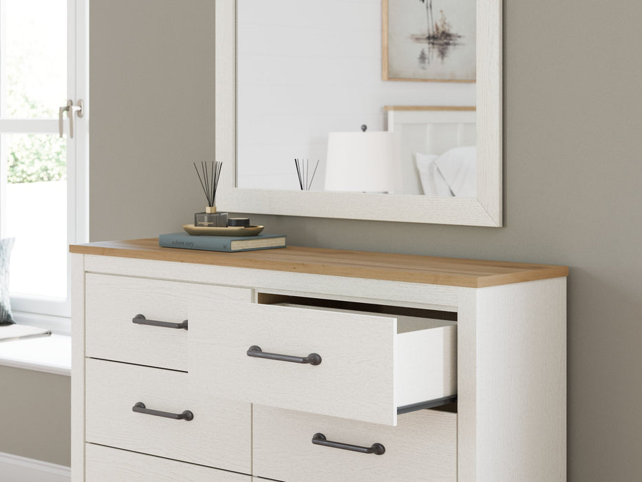 Linnocreek Dresser and Mirror - Aras Mattress And Furniture(Las Vegas, NV)