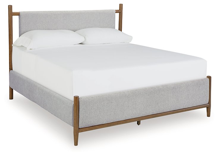 Lyncott Upholstered Bed - Aras Mattress And Furniture(Las Vegas, NV)