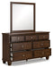 Danabrin Dresser and Mirror - Aras Mattress And Furniture(Las Vegas, NV)