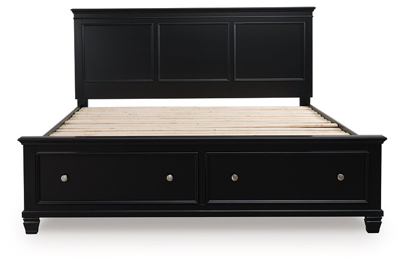 Lanolee Panel Storage Bed