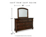 Porter Dresser and Mirror - Aras Mattress And Furniture(Las Vegas, NV)