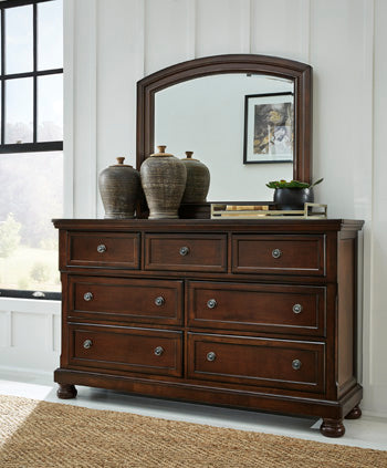 Porter Dresser and Mirror - Aras Mattress And Furniture(Las Vegas, NV)