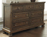 Flynnter Dresser and Mirror - Aras Mattress And Furniture(Las Vegas, NV)