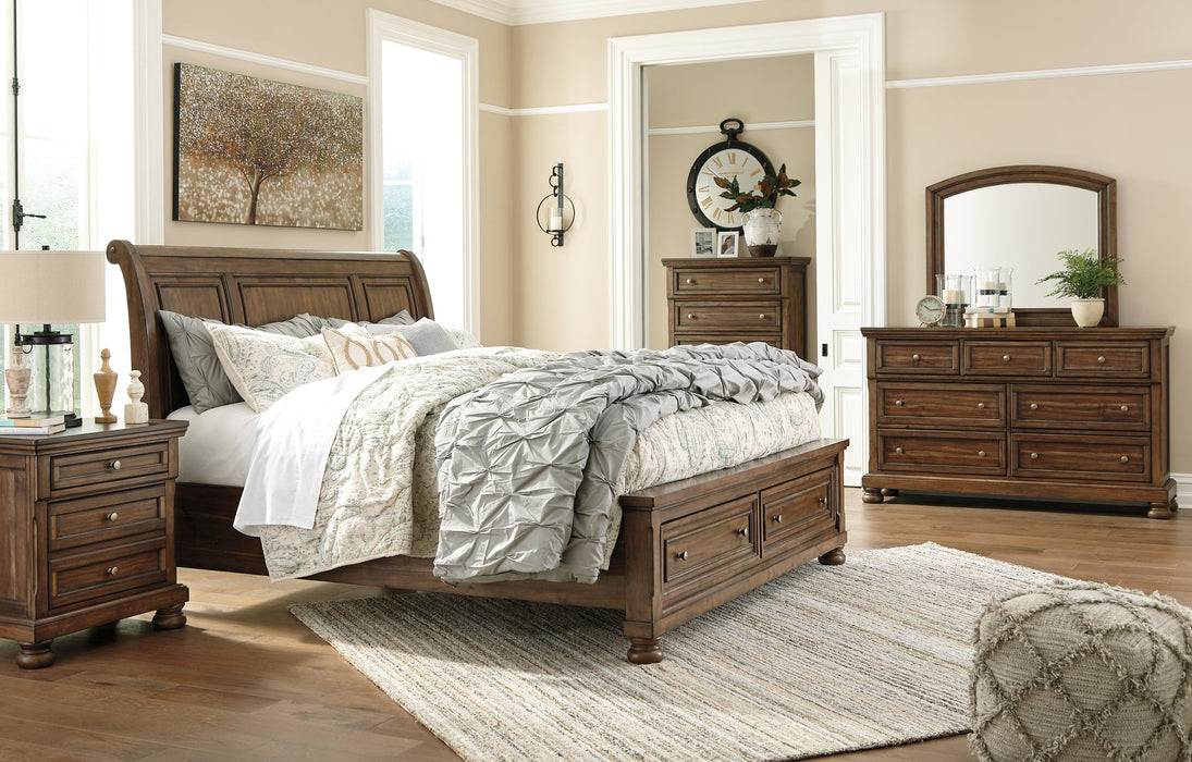 Flynnter Dresser and Mirror - Aras Mattress And Furniture(Las Vegas, NV)