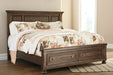 Flynnter Bed with 2 Storage Drawers - Aras Mattress And Furniture(Las Vegas, NV)