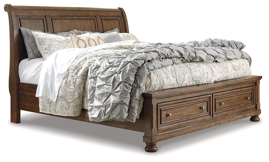 Flynnter Bed with 2 Storage Drawers - Aras Mattress And Furniture(Las Vegas, NV)