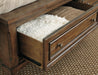 Flynnter Bed with 2 Storage Drawers - Aras Mattress And Furniture(Las Vegas, NV)