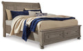 Lettner Bed with 2 Storage Drawers - Aras Mattress And Furniture(Las Vegas, NV)
