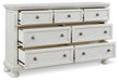 Robbinsdale Dresser and Mirror - Aras Mattress And Furniture(Las Vegas, NV)