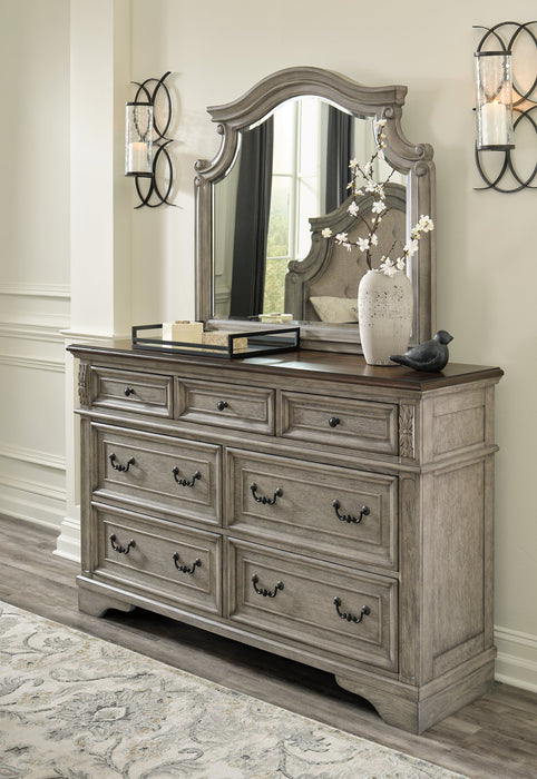 Lodenbay Dresser and Mirror - Aras Mattress And Furniture(Las Vegas, NV)