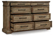 Markenburg Dresser and Mirror - Aras Mattress And Furniture(Las Vegas, NV)