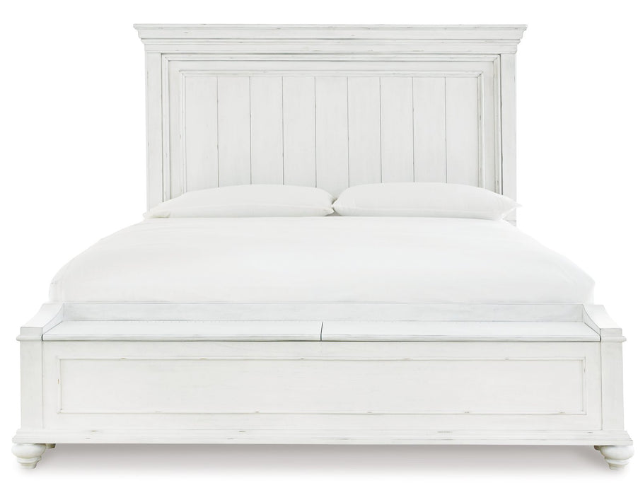 Kanwyn Bed with Storage Bench - Aras Mattress And Furniture(Las Vegas, NV)