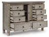 Harrastone Dresser and Mirror - Aras Mattress And Furniture(Las Vegas, NV)