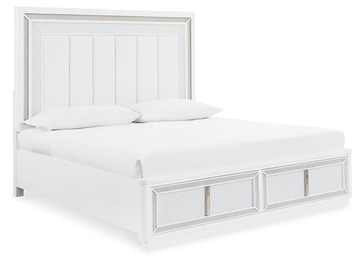 Chalanna Upholstered Storage Bed - Aras Mattress And Furniture(Las Vegas, NV)