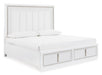 Chalanna Upholstered Storage Bed - Aras Mattress And Furniture(Las Vegas, NV)