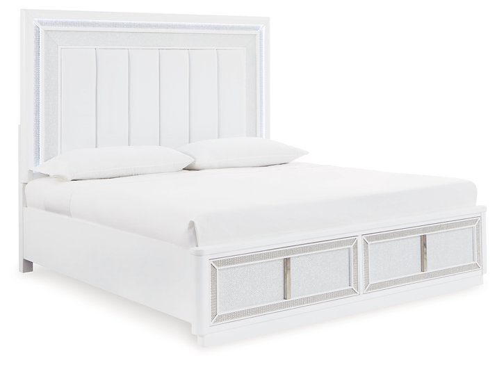 Chalanna Upholstered Storage Bed - Aras Mattress And Furniture(Las Vegas, NV)