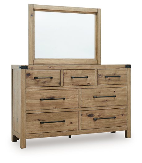Ridgester Dresser and Mirror - Aras Mattress And Furniture(Las Vegas, NV)