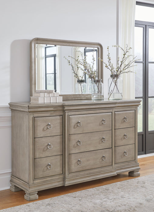 Lexorne Dresser and Mirror - Aras Mattress And Furniture(Las Vegas, NV)