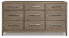 Chrestner Dresser and Mirror - Aras Mattress And Furniture(Las Vegas, NV)