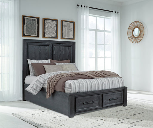 Foyland Panel Storage Bed - Aras Mattress And Furniture(Las Vegas, NV)