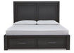 Foyland Panel Storage Bed - Aras Mattress And Furniture(Las Vegas, NV)